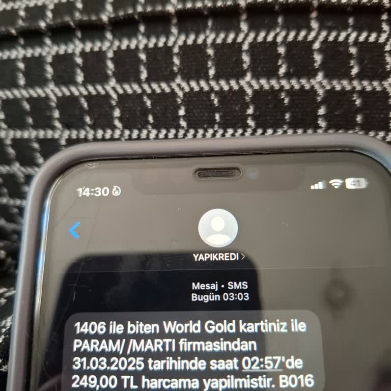 İzinsiz Kredi Kartı Kullanımı Sorunu