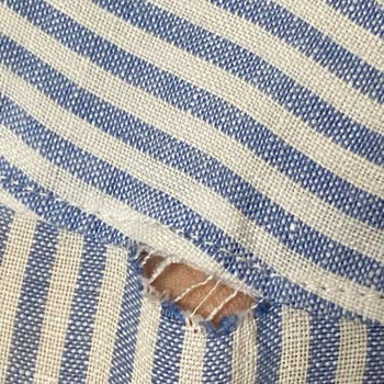 Oysho Keten Gömlek İki Kez Giyildi Yırtıldı