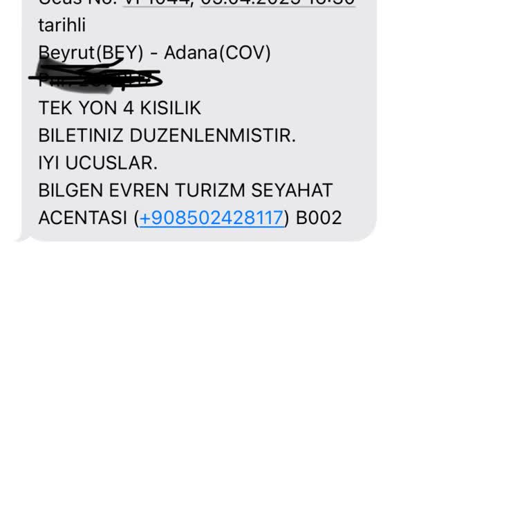 Sahte Bilet Ve Yönlendirme Sorunu