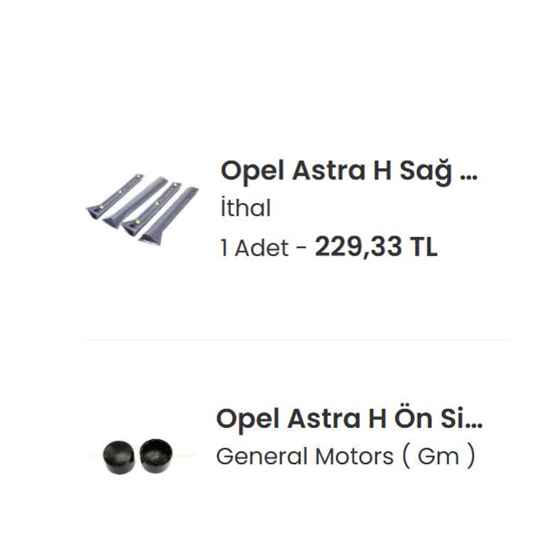 Opelyedekleri.com Sipariş Bildirimi Ve İletişim Sorunları