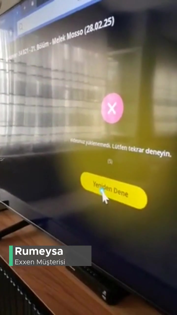 Exxen Error Veriyor, Programları Açamıyorum! videonun kapak resmi