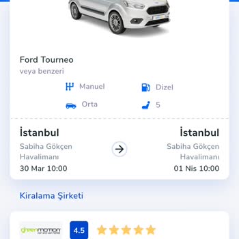 Greenmotion Car Rental Araç Rezervasyonu Mağduriyeti Ve Kötü Müşteri Hizmeti!