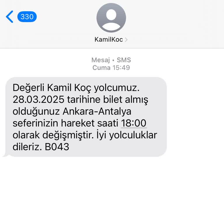 Kamil Koç Seyahatinde Yaşanan Mağduriyet Ve Çözüm Eksikliği