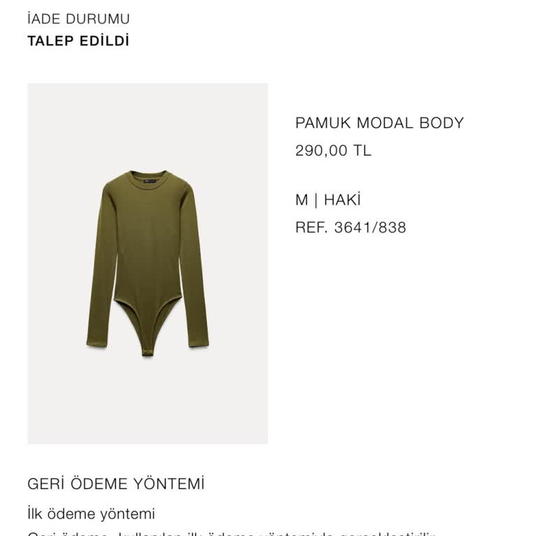 İade Edilmeyen Bluz Ve Ulaşılamayan Müşteri Hizmetleri