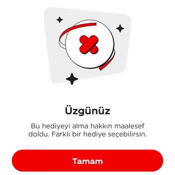 Kampanya Puanları Kullanılamıyor!