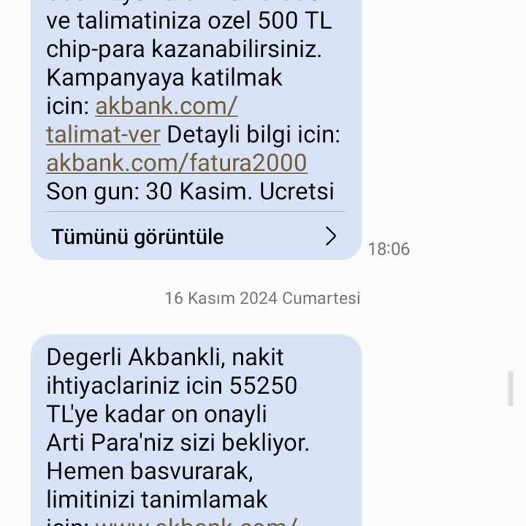 Akbank Kampanya İadesinde Eksiklik