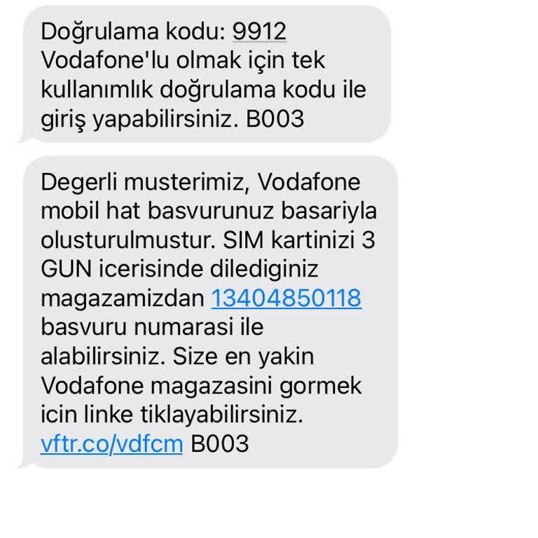Vodafone'da Faturasız Hat Taşıma Sorunu Ve Mağduriyet