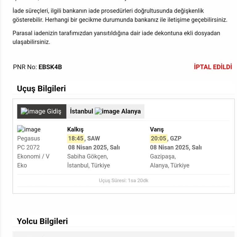 Bilet İptalinde Haksız Kesinti Şoku!