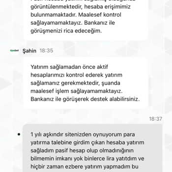 Yanlış Hesaba Yatırım Sorunu