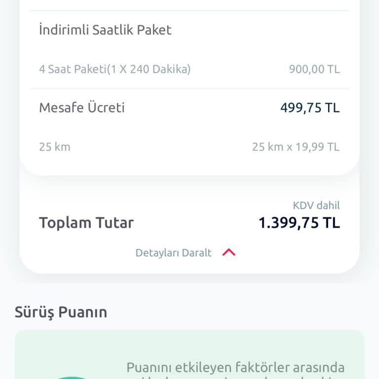 Haksız Ekstra Kilometre Ücreti Kesintisi