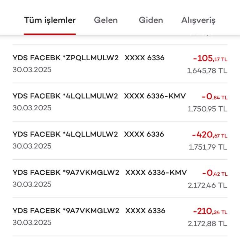 İzinsiz İşlemlerle Hesabımdan Para Çekildi!