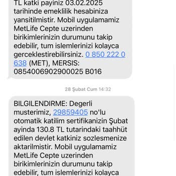 Metlife Uygulama Ve İletişim Sorunları