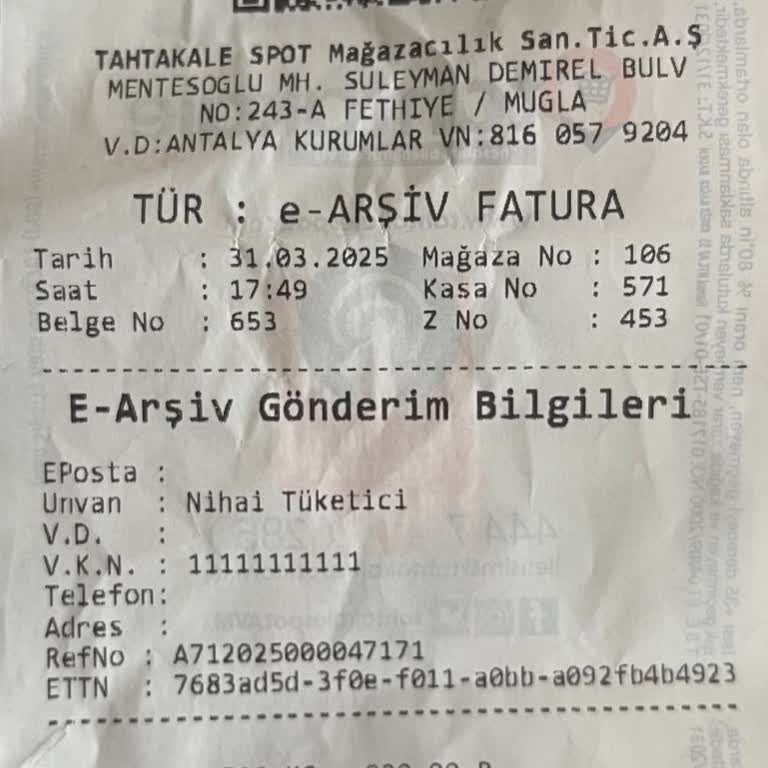 Tahtakale Spot Güvenlik Görevlisinin Saygısız Tavrı