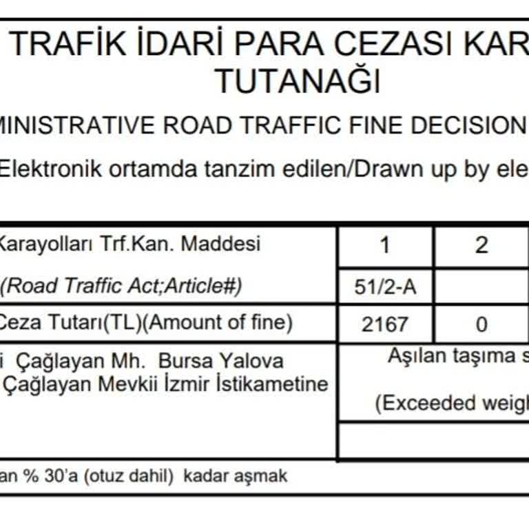 Otoyol Hız Sınırı Yanıltması Ve Haksız Ceza