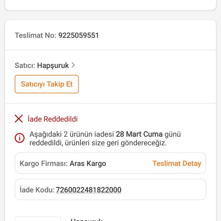Trendyol'da İade Sorunu Ve Yanıltıcı Deneyim!