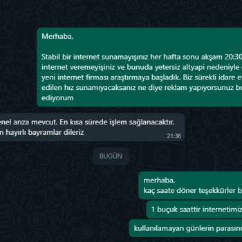 Gigafiber Hız Sorunları Ve Yetersiz Müşteri Desteği