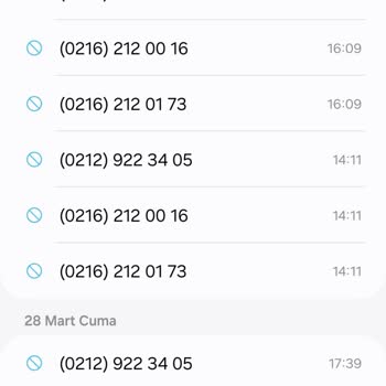 Sürekli Aramalardan Rahatsızım, Durdurun!