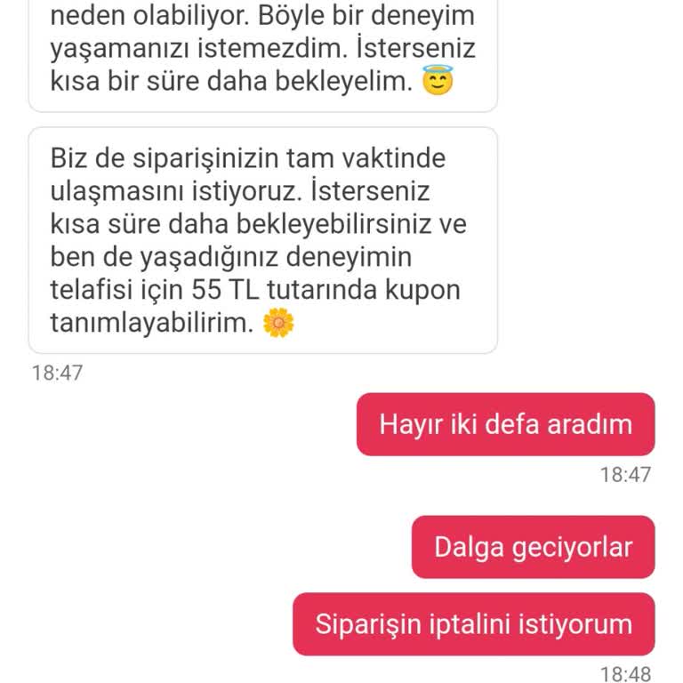Sipariş Gelmedi, Ücret İadesi Yapılmadı