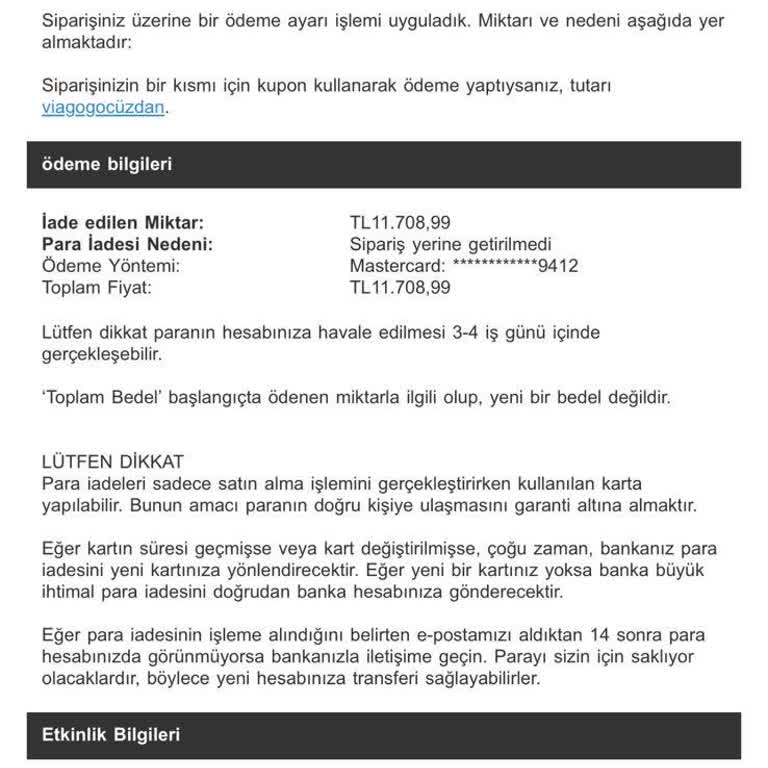 Viagogo'da Bilet İptali Ve Güven Sorunu