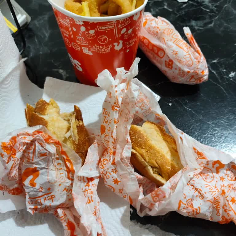 Popeyes Siparişim Buz Gibi Ve Bayat Geldi
