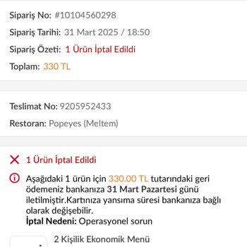 Sürekli İptal Edilen Siparişler Ve Uzayan Bekleme Süresi