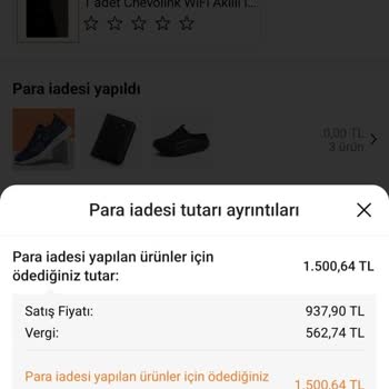 Yanlış İptal Edilen Siparişin Para İadesi Sorunu