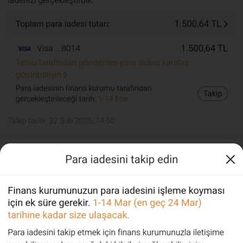 Yanlış İptal Edilen Siparişin Para İadesi Sorunu