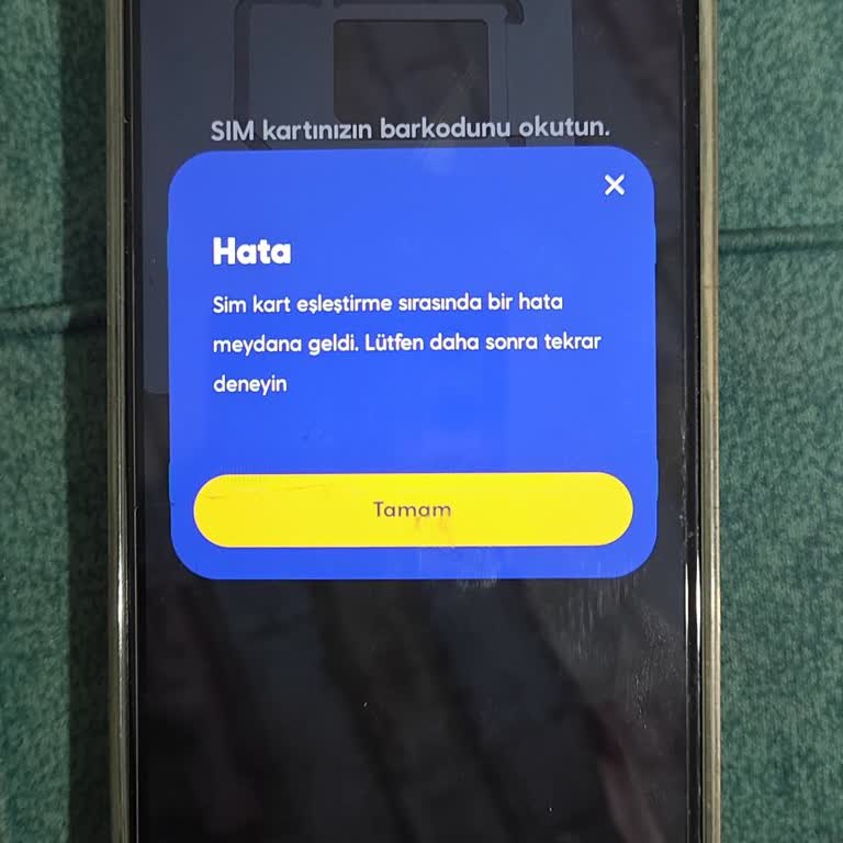 Turkcell Uygulamasındaki Aktivasyon Sorunu