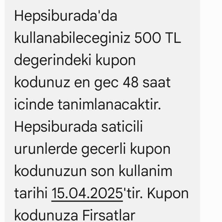 Vodafone İndirim Kodu Sorunu: Beklenen Kupon Gelmedi