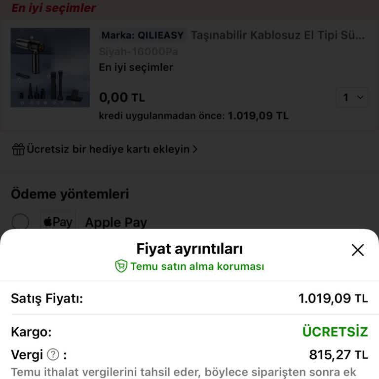 Yüksek Vergi Uygulamasıyla Karşılaştım