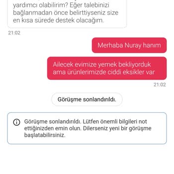 Yemeksepeti Siparişlerinde Eksiklik Krizi: Aç Kalan Aile