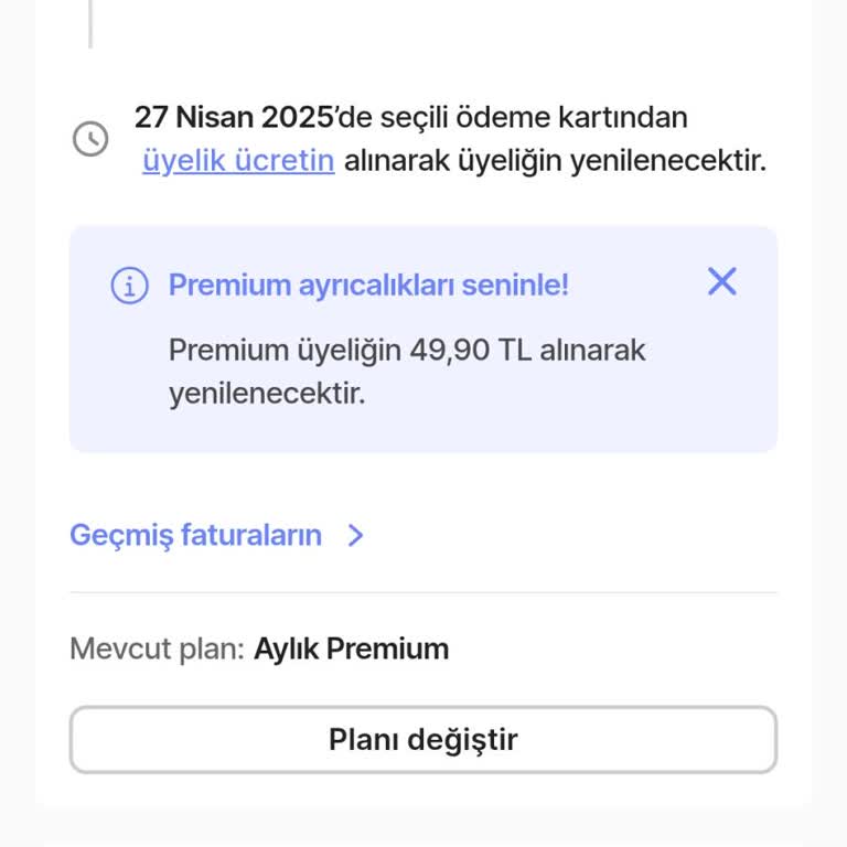İzinsiz Premium Üyelik Ve Çözüm Beklentisi