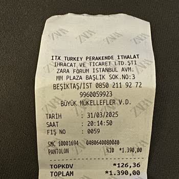 Zara'da Etiket Ve Kasa Fiyatı Arasındaki Uçurum