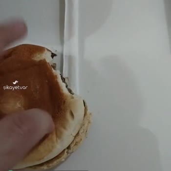 Burger King Et Ve Ekmek Şikayeti!