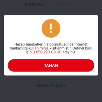 Bayramda Kısıtlanan İnternet Bankacılığı Erişimi: Acil Yardım Talebi