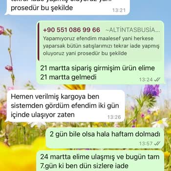 İade Sürecinde Müşteri Hizmetlerinde Hayal Kırıklığı
