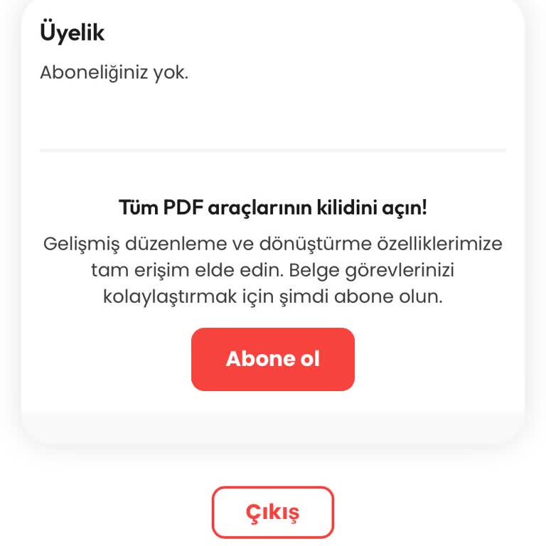 Beklenmedik Üyelik Ücreti Şoku: İade Talebi