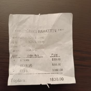 Fiyat Farkı Ve Yavaş Servis Deneyimi