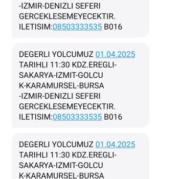 Önceden Planlanan Otobüs Seyahati Son Anda İptal Edildi, Müşteri Mağdur Oldu