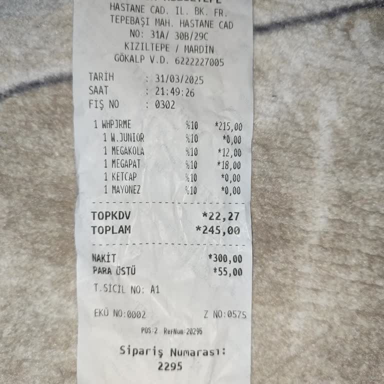 Burger King'de Yanlış Sipariş Ve Yüksek Fiyat Sorunu