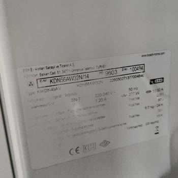 Bosch Buzdolabında Kronik Işık Sorunu