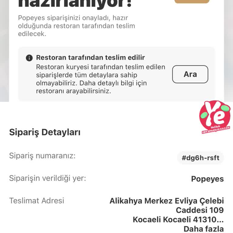 Sipariş Teslimatında Büyük Gecikme