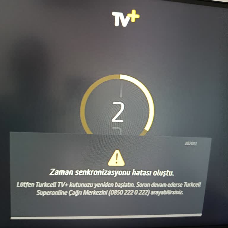 Turkcell TV+ Zaman Senkronizasyon Sorunu
