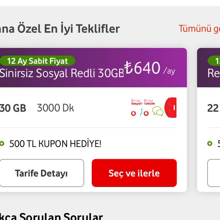 Uzun Süreli Müşteriye Uygun Olmayan Tarife Fiyatları