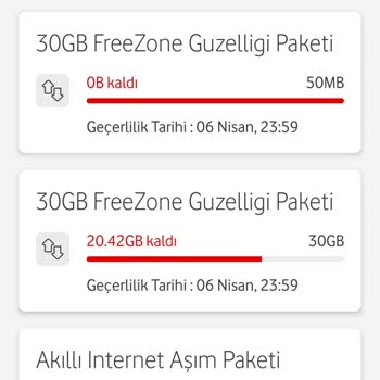 Vodafone FreeZone Paketinde Beklenmedik Fatura Şoku