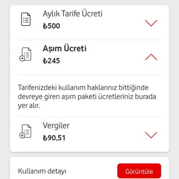 Vodafone FreeZone Paketinde Beklenmedik Fatura Şoku