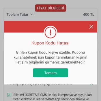 Obilet Kuponu Kullanılamıyor: Acil Yardım Gerekli