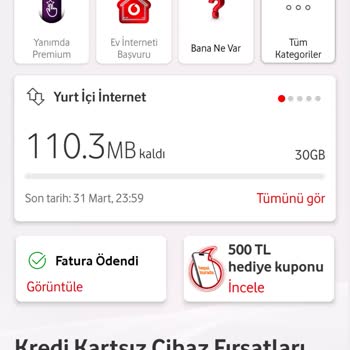Vodafone Paket Aşımı Ve Haksız Ücretlendirme Sorunu