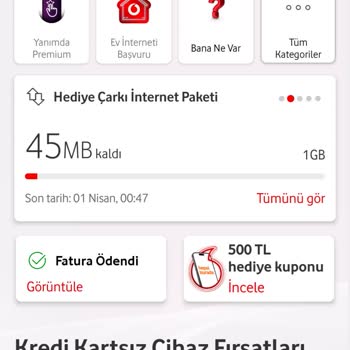 Vodafone Paket Aşımı Ve Haksız Ücretlendirme Sorunu