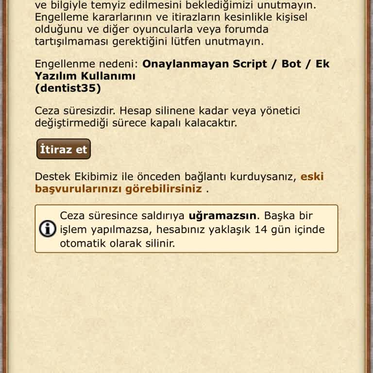 Yanlış Hesap Kapatılmasıyla Mağduriyet